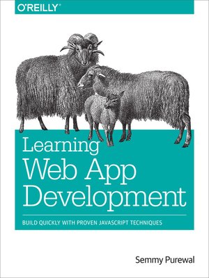 cover image of Learning Web App Development